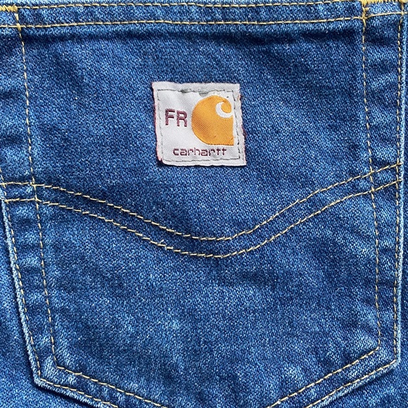 Carhartt Fire Resistant Heavy Denim Jeans - Picture 2 of 5